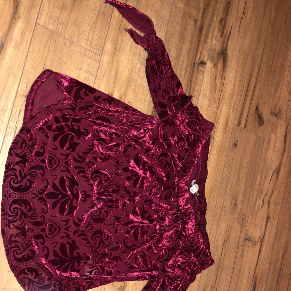 Francescas off the should top.